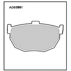 ADB0862 Allied Nippon Тормозные колодки