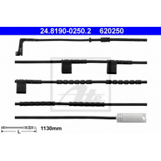 24.8190-0250.2 ATE Сигнализатор, износ тормозных колодок