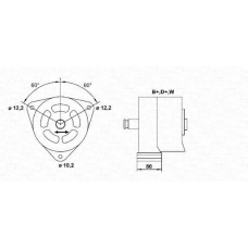 943356259010 MAGNETI MARELLI Генератор