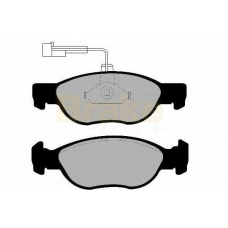 PA1111 BRAKE ENGINEERING Комплект тормозных колодок, дисковый тормоз