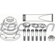 102 814 TOPRAN Комплект пылника, приводной вал