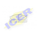 140884 ICER Комплект тормозных колодок, дисковый тормоз