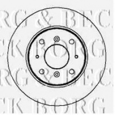 BBD4890 BORG & BECK Тормозной диск
