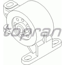 302 019 TOPRAN Подвеска, ступенчатая коробка передач