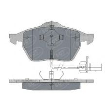 SP 259 SCT Комплект тормозных колодок, дисковый тормоз