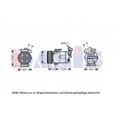 851920N AKS DASIS Компрессор, кондиционер