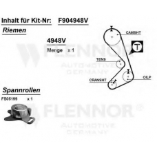 F904595V FLENNOR Комплект ремня грм