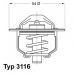 3116.89D WAHLER Термостат, охлаждающая жидкость