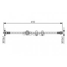 1 987 476 638 BOSCH Тормозной шланг