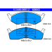 13.0460-8003.2 ATE Комплект тормозных колодок, дисковый тормоз