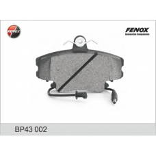 BP43002 FENOX Комплект тормозных колодок, дисковый тормоз