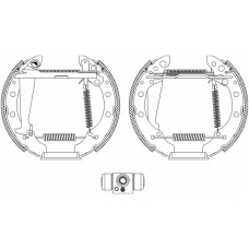 8DB 355 004-961 HELLA PAGID Комплект тормозных колодок