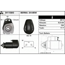 911580 EDR Стартер
