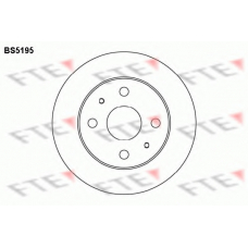 BS5195 FTE Тормозной диск