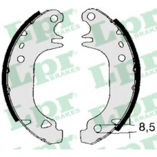 02900 LPR Комплект тормозных колодок