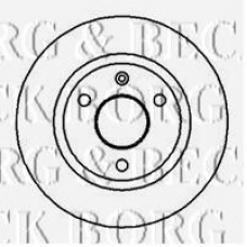 BBD4004 BORG & BECK Тормозной диск