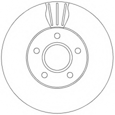 562364BC BENDIX Тормозной диск