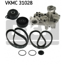 VKMC 31028 SKF Водяной насос + комплект ручейковых ремней