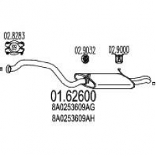 01.62600 MTS Глушитель выхлопных газов конечный