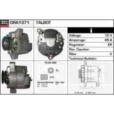 DRA1371 DELCO REMY Генератор