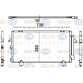 8FC 351 318-711 HELLA Конденсатор, кондиционер