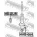 HAB-064 FEBEST Втулка, амортизатор