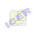 180861-200 ICER Комплект тормозных колодок, дисковый тормоз
