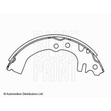 ADD64121 BLUE PRINT Комплект тормозных колодок