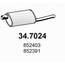 34.7024 ASSO Глушитель выхлопных газов конечный