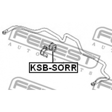 KSB-SORR FEBEST Опора, стабилизатор