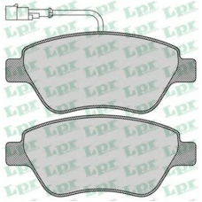 05P1266 LPR Комплект тормозных колодок, дисковый тормоз