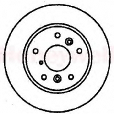 561568B BENDIX Тормозной диск