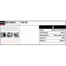 DC73852 DELCO REMY Тормозной суппорт