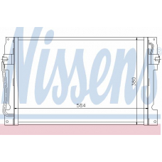 94182 NISSENS Конденсатор, кондиционер