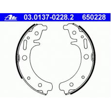 03.0137-0228.2 ATE Комплект тормозных колодок