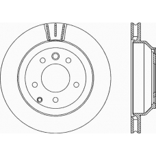 BDR2195.20 OPEN PARTS Тормозной диск