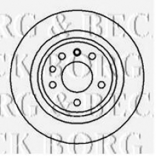 BBD5057 BORG & BECK Тормозной диск