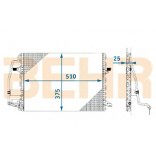 7004994 BEHR Condenser