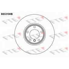 BS5310HB FTE Тормозной диск