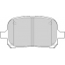 FD6973A NECTO Комплект тормозных колодок, дисковый тормоз