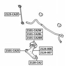 2120-CA2 ASVA Несущий / направляющий шарнир