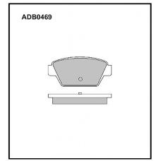 ADB0469 Allied Nippon Тормозные колодки