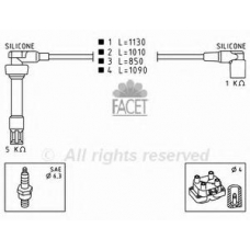 4.9298 FACET Ккомплект проводов зажигания