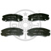 10376 OPTIMAL Комплект тормозных колодок, дисковый тормоз