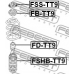 FSS-TT9 FEBEST Подвеска, амортизатор