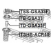 TSS-GSA33F FEBEST Подвеска, амортизатор
