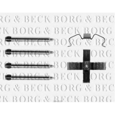 BBK1200 BORG & BECK Комплектующие, колодки дискового тормоза