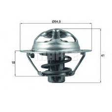 TX 162 82D MAHLE Термостат, охлаждающая жидкость