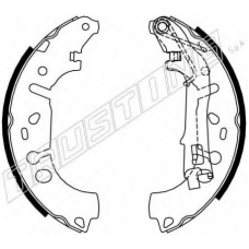 7389 TRUSTING Комплект тормозных колодок