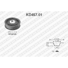 KD457.01 SNR Комплект ремня грм